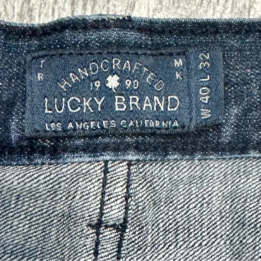 Lucky Brand Men’s EUC 121 Heritage Slim Button Fly‎ Jeans, 40 30/32